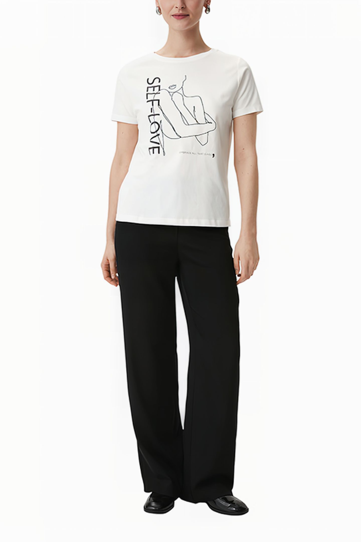 COMMA T-SHIRTS WHITE 3