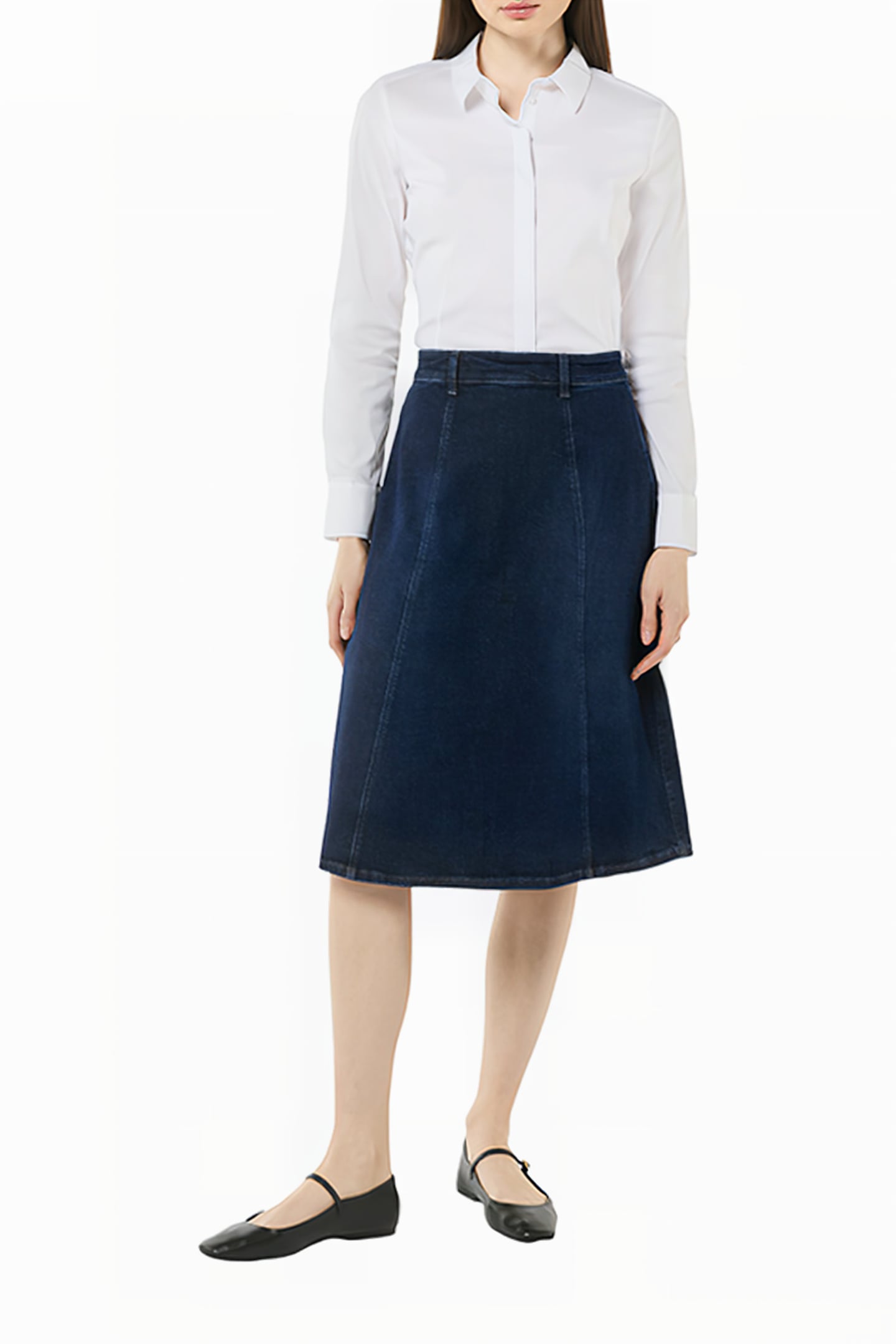 COMMA SKIRT-SHORT BLUE DENIM 1