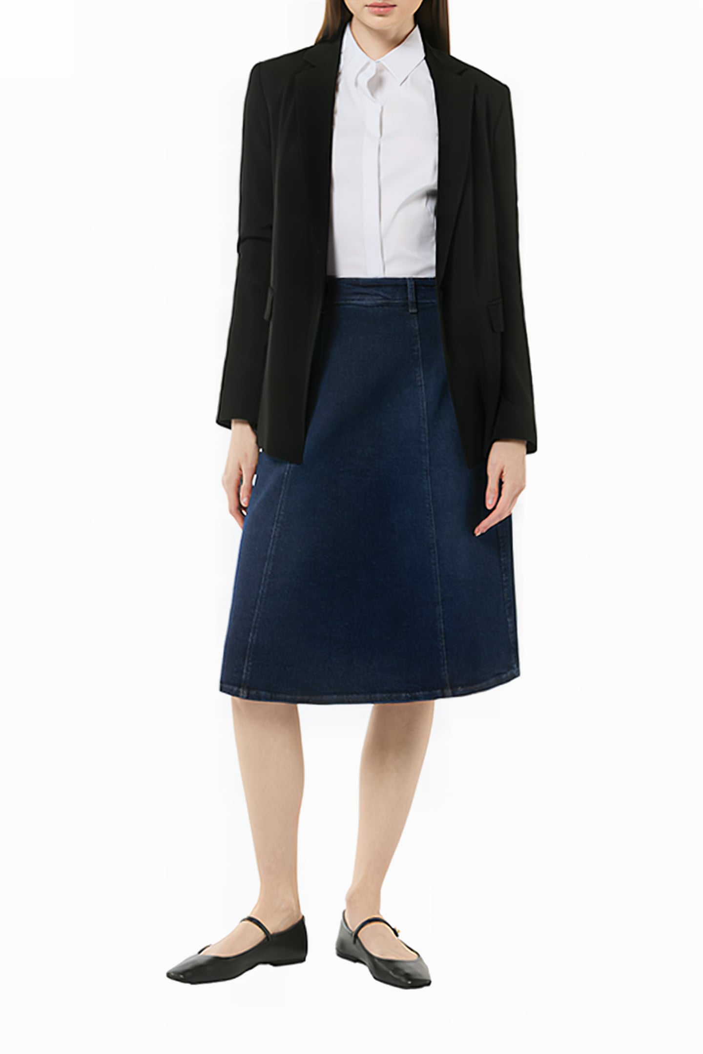 COMMA SKIRT-SHORT BLUE DENIM 3