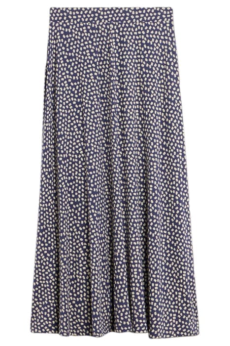 JADA ECO VERO MAXI SKIRT BLUE PRINTED 3