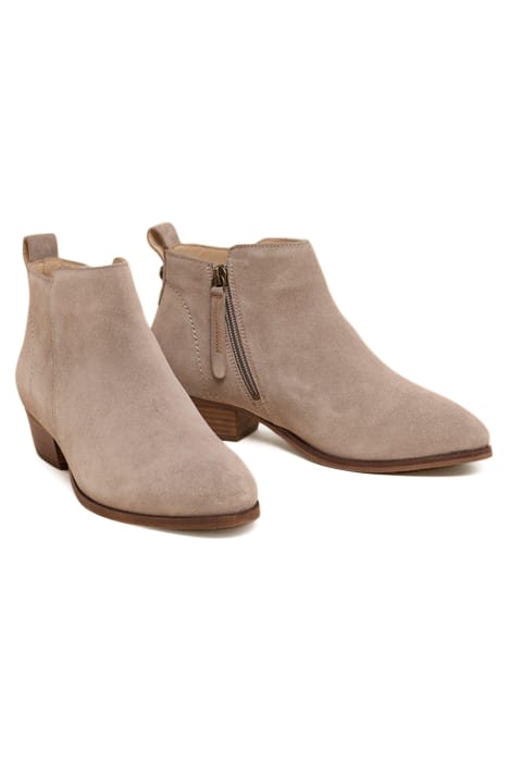 WILLOW SUEDE ANKLE BOOT LIGHT GREY 2