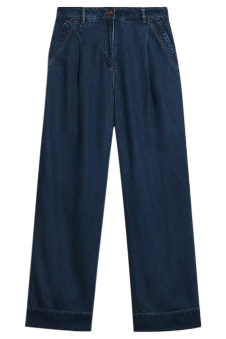 KERRY WIDE LEG DENIM TROUSER DARK DENIM 2