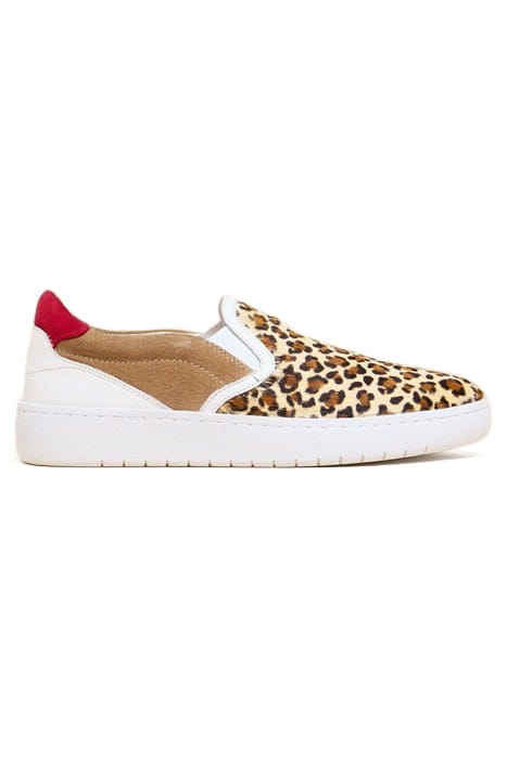 PRIMROSE LEATHER PRINTED SLIP ON TAN PRINTED 1