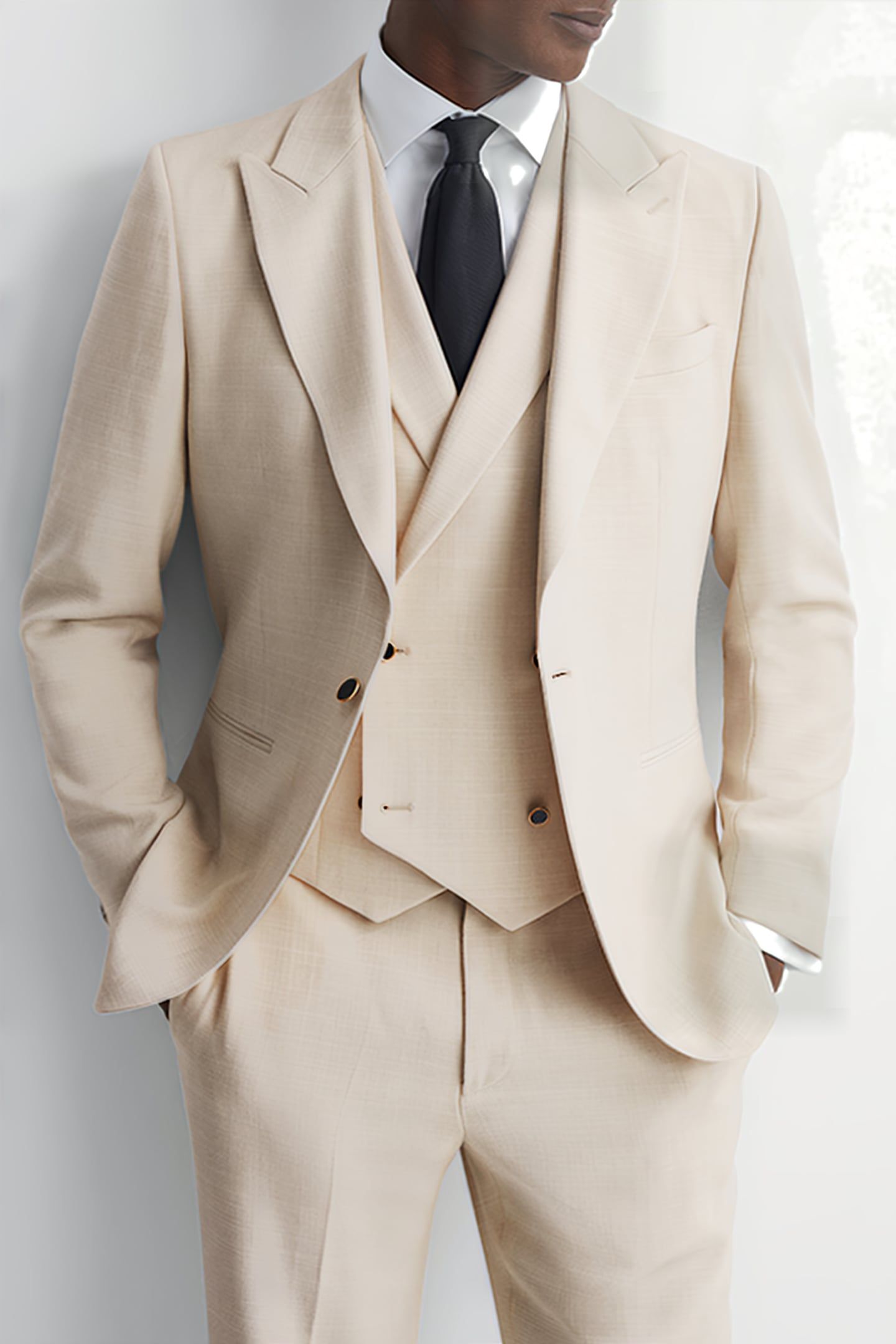 GATSBY-SB IVORY BLAZER 5