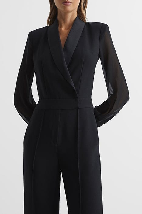 LENNON-TUX JUMPSUIT — BLACK 6