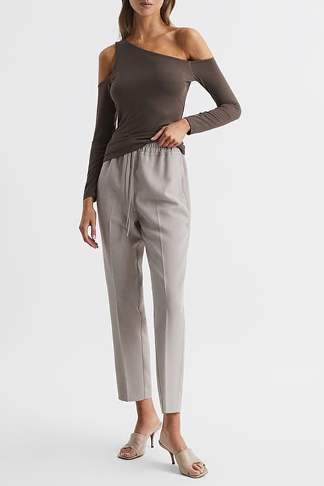 ROSIE LONG-SLEEVED TOP — MINK 3