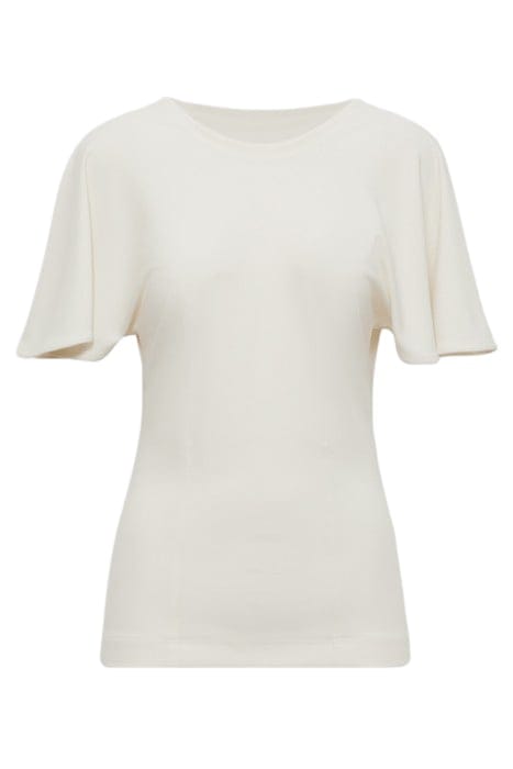 CONNIE FLOWY BLOUSE — IVORY 3