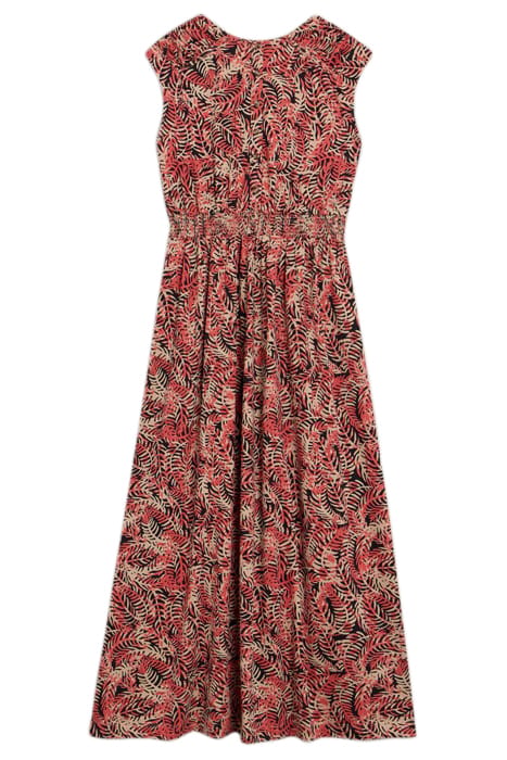 DARCIE JERSEY MAXI DRE BLACK PRINTED 2