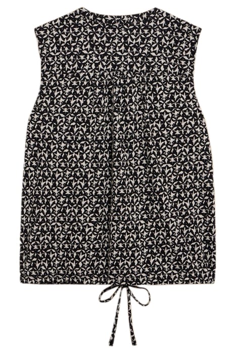 TULIP JERSEY SLEEVELE SHIRT BLACK PRINTED 3