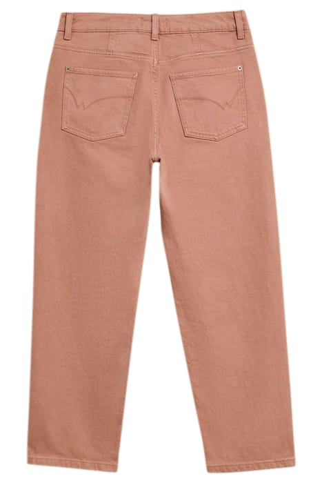 CHARLIE STRAIGHT CROP JEAN TY PINK 3