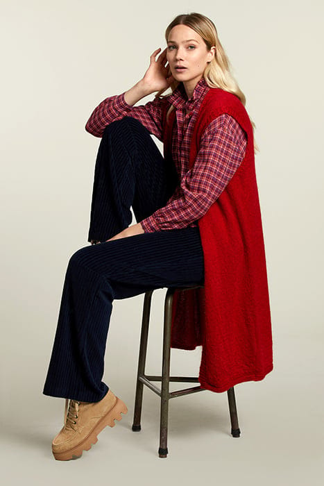 MULTI CHECKED BLOUSE 4