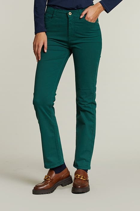 KHAKI LONG 5-POCKET PANTS 1