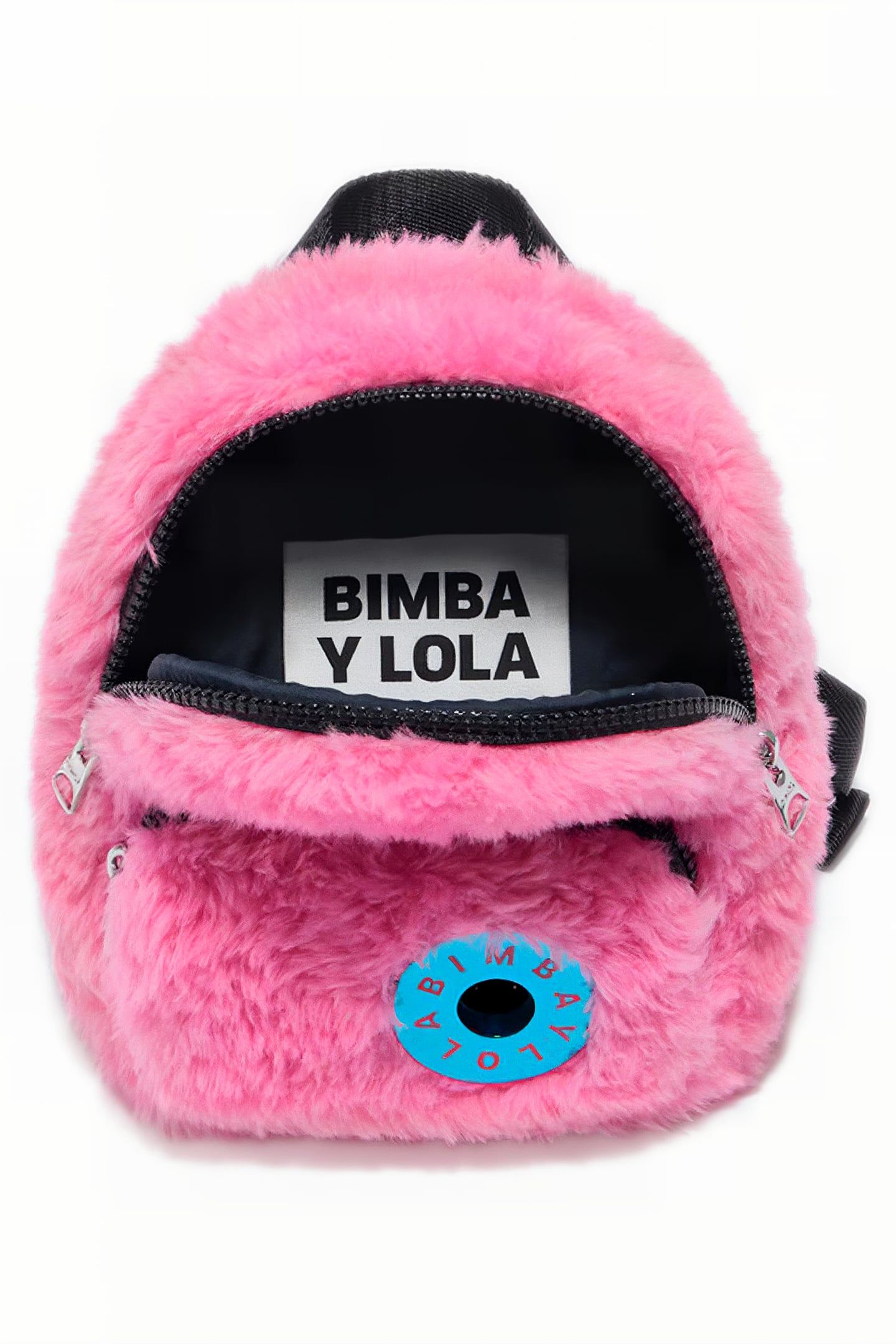 XS PINK FUR BACKPACK 3