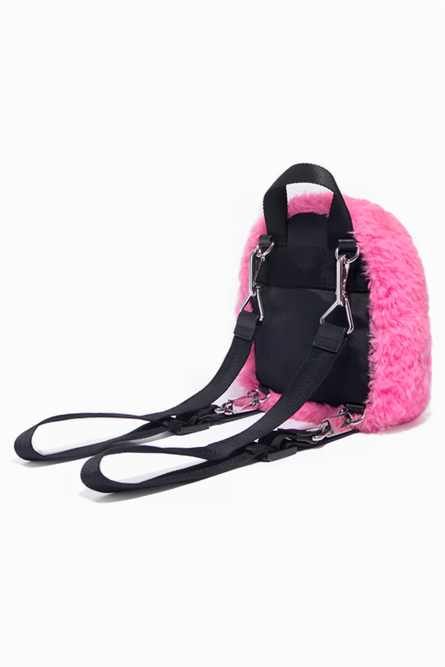 XS PINK FUR BACKPACK 2