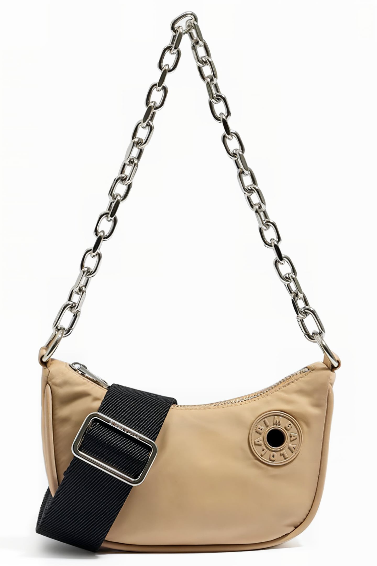 XS NUDE NYLON MOON BAG 1