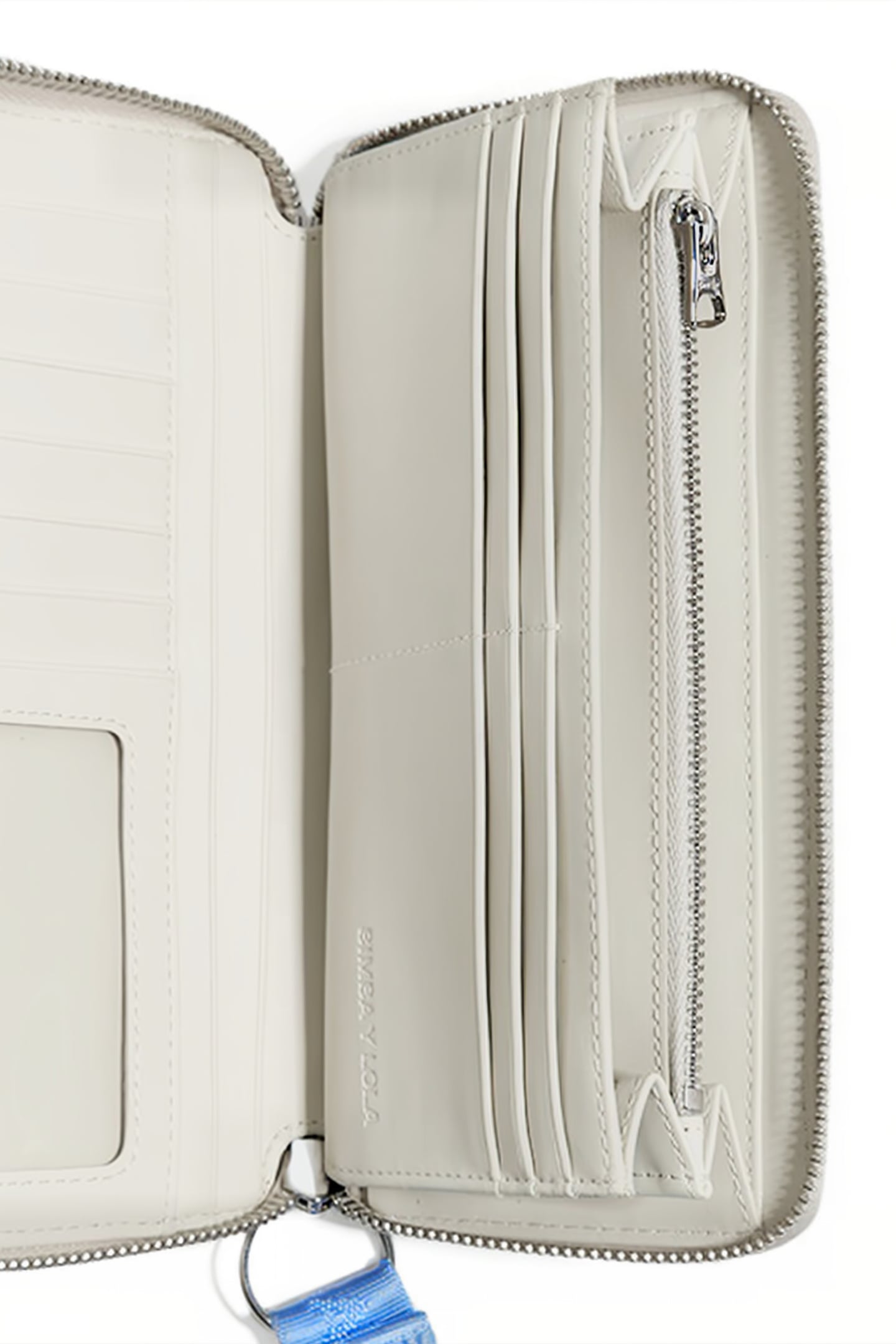 WHITE LEATHER WALLET 3