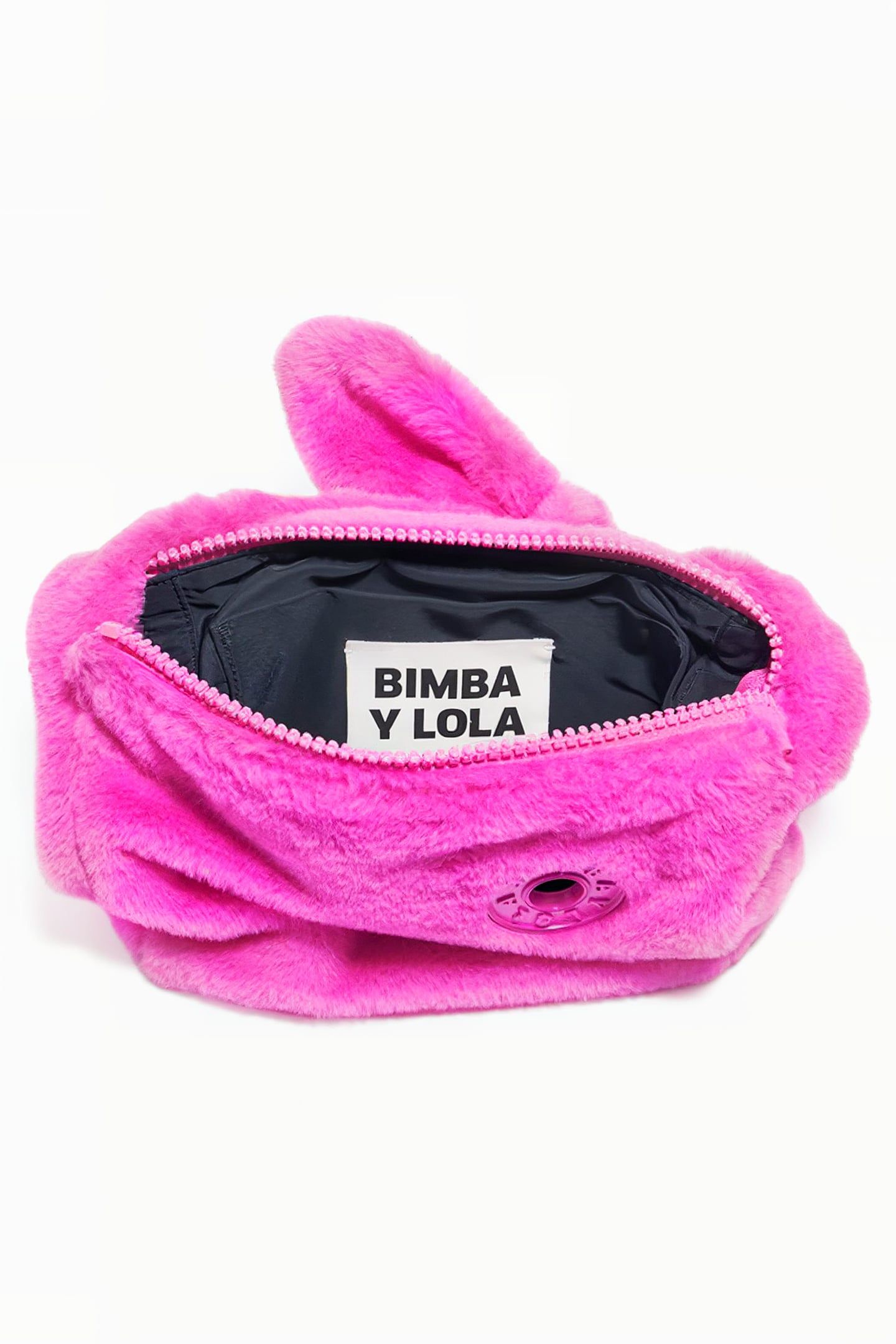 S PINK FUR HOBO BAG 3