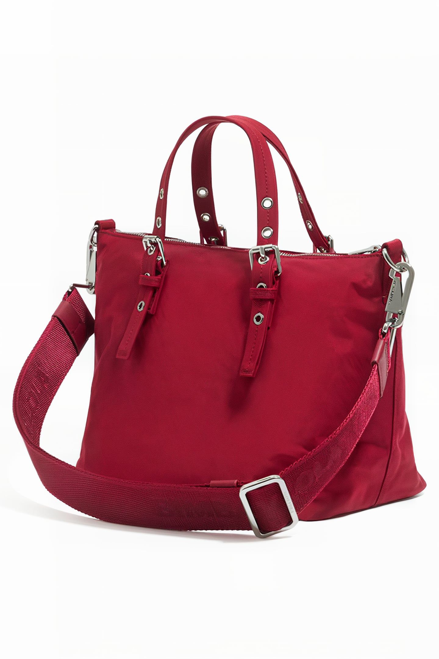 MEDIUM RED SHOPPER BAG 2