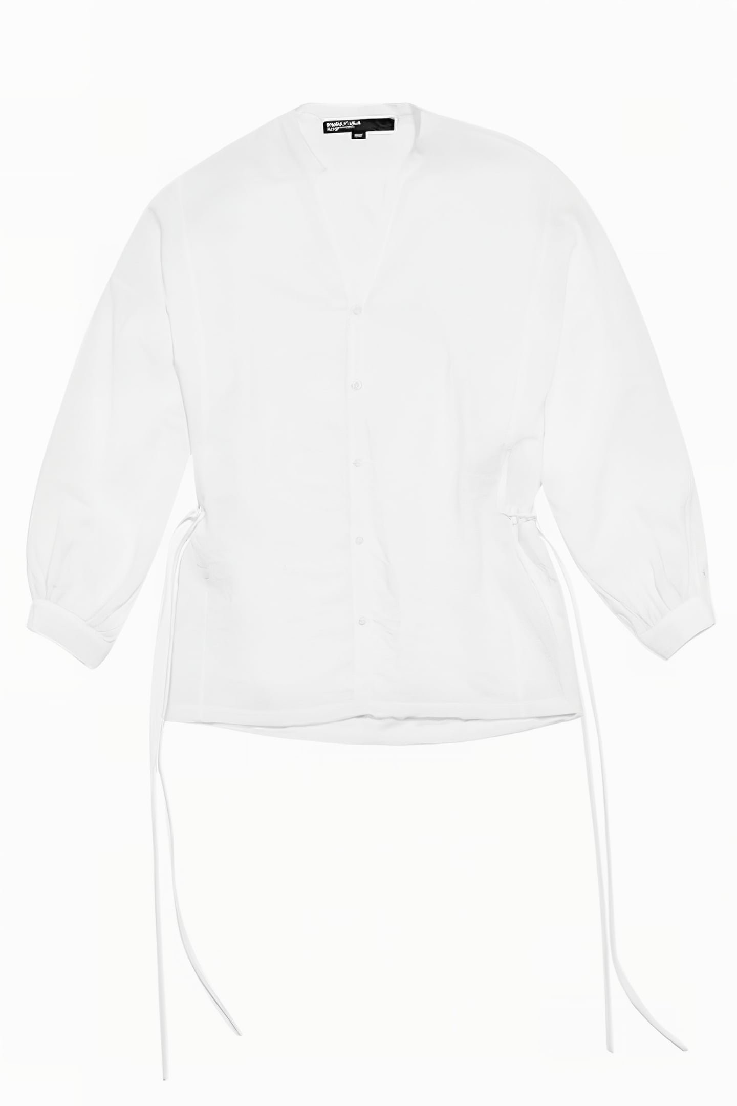 IVORY TIES BLOUSE 3