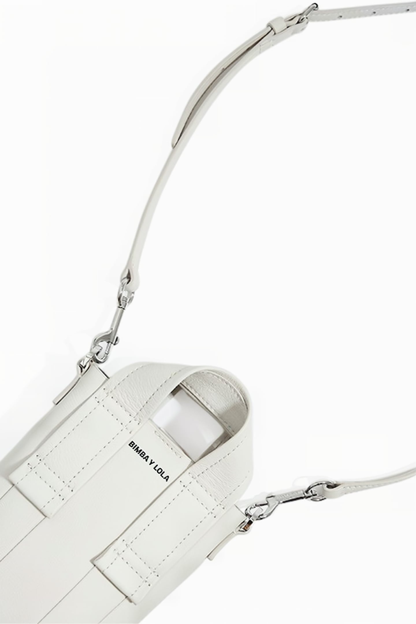 MINI OFF-WHITE LEATHER CROSSBODY BAG 3
