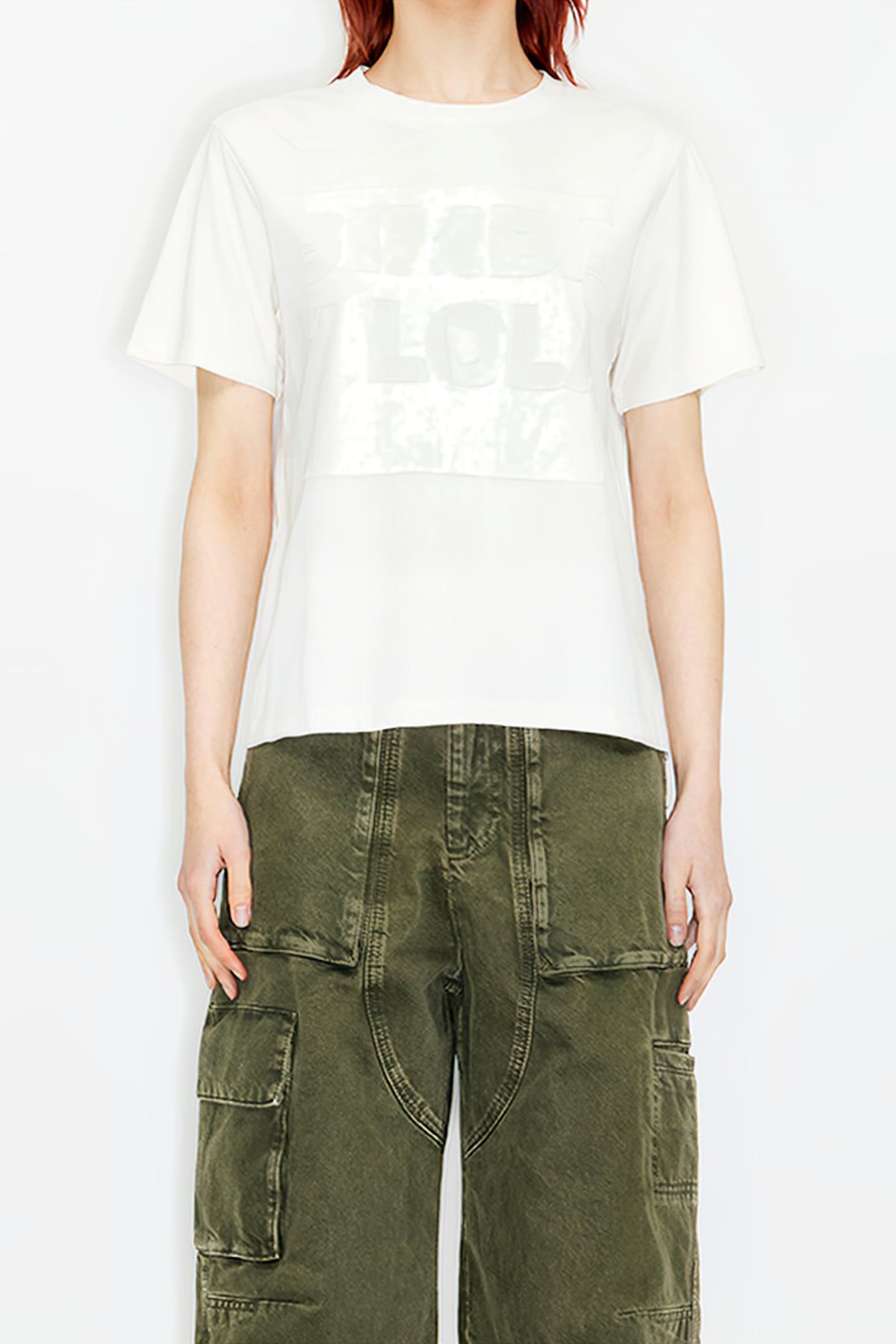 ECRU LOGO T-SHIRT 1