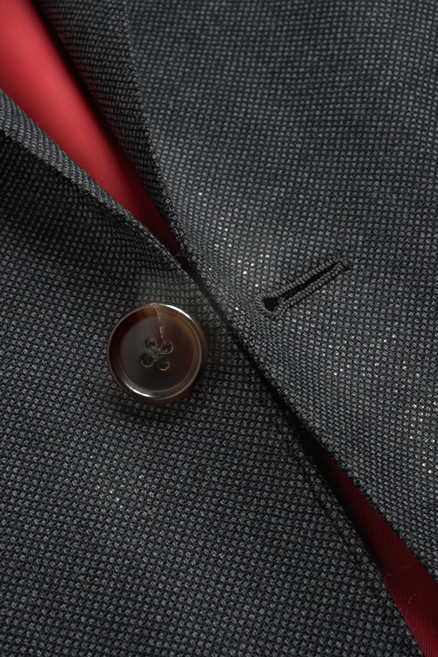 DARK GREY BIRD'S EYE TAILORED FIT SIENNA BLAZER 5
