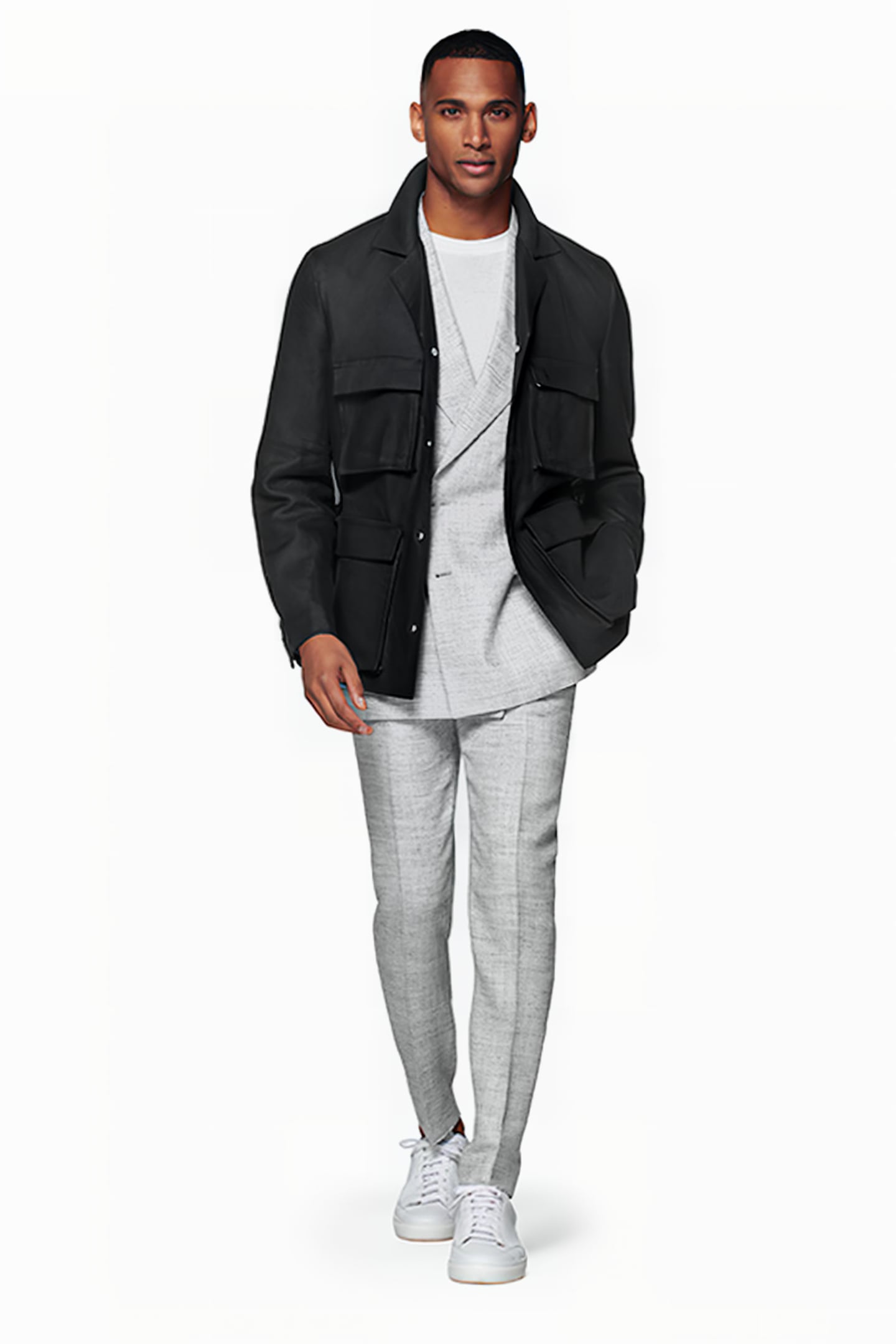 BLACK FIELD JACKET 5
