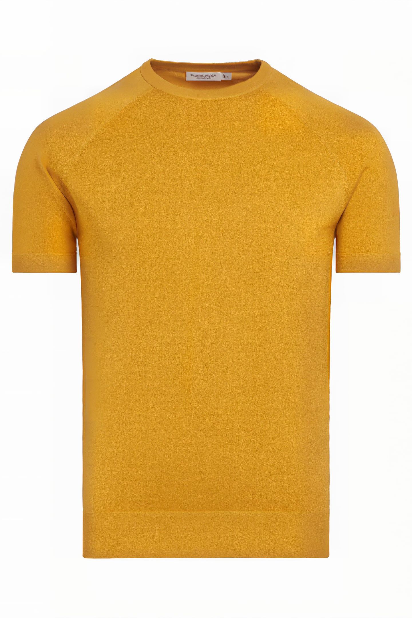 YELLOW SHORT SLEEVE CREWNECK 4