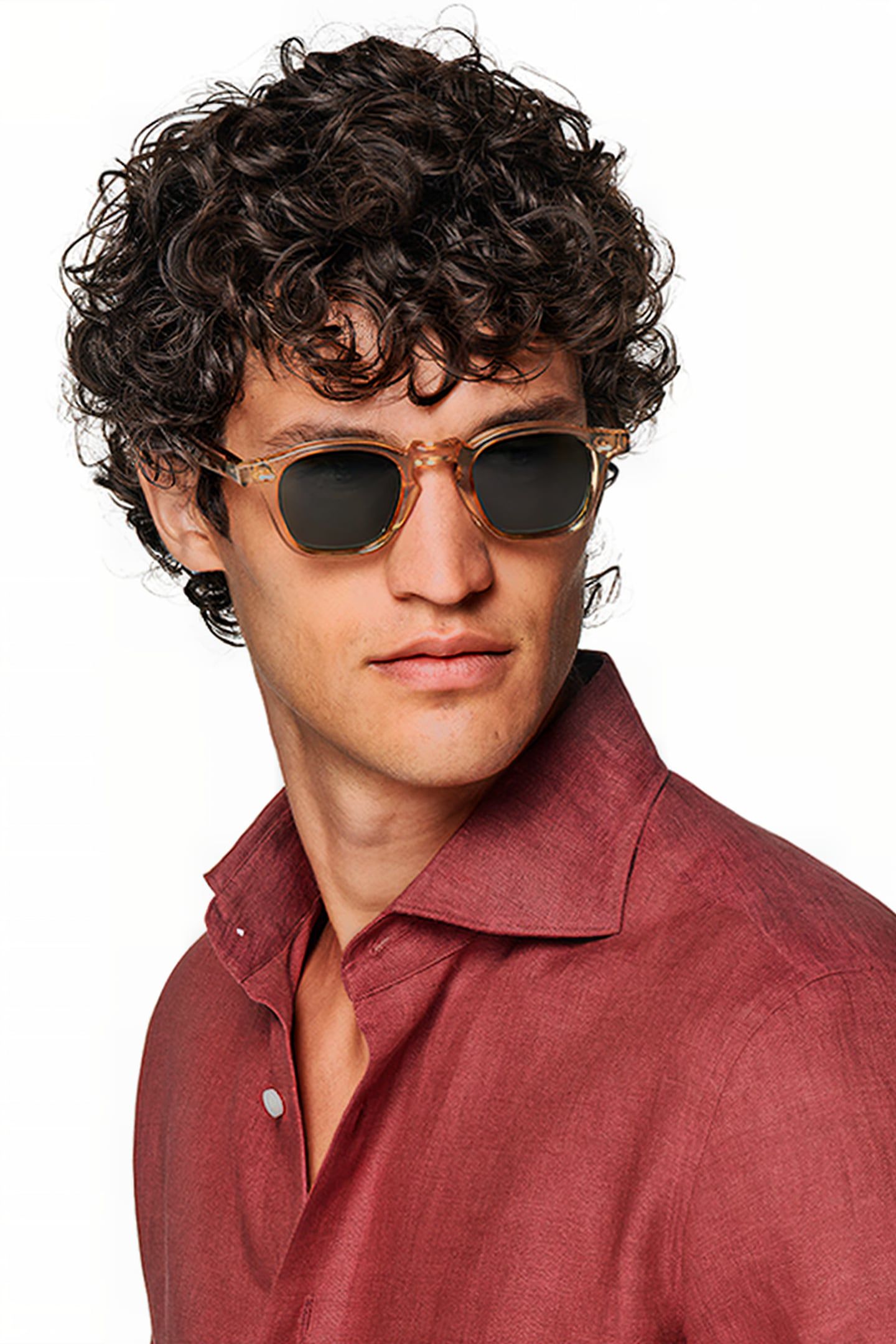 RED SLIM FIT SHIRT 5
