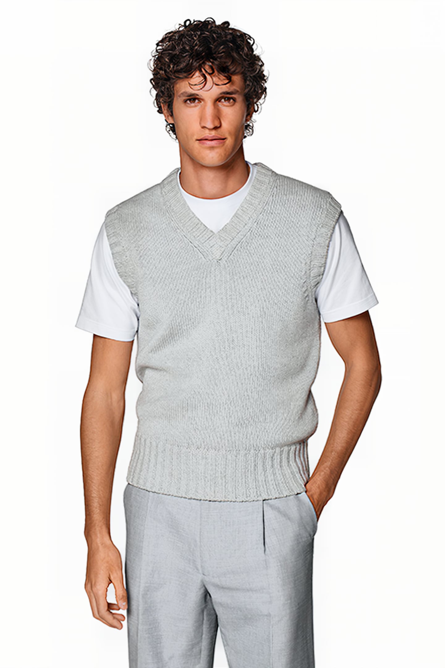 LIGHT GREY SPENCER 1