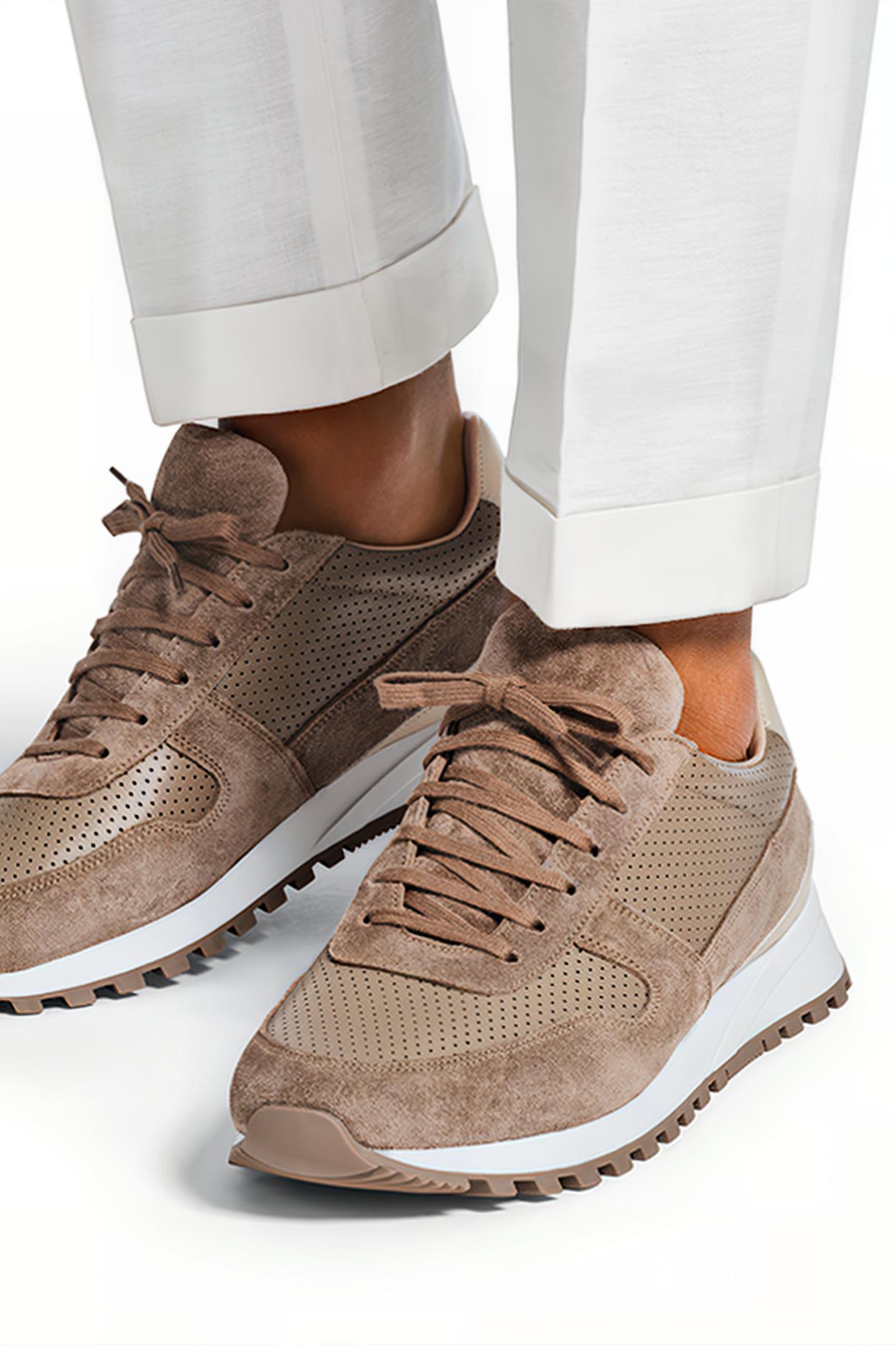 BROWN RUNNER SNEAKER 3