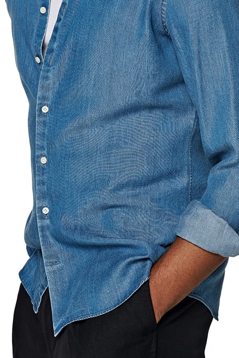 BLUE SLIM FIT SHIRT 7