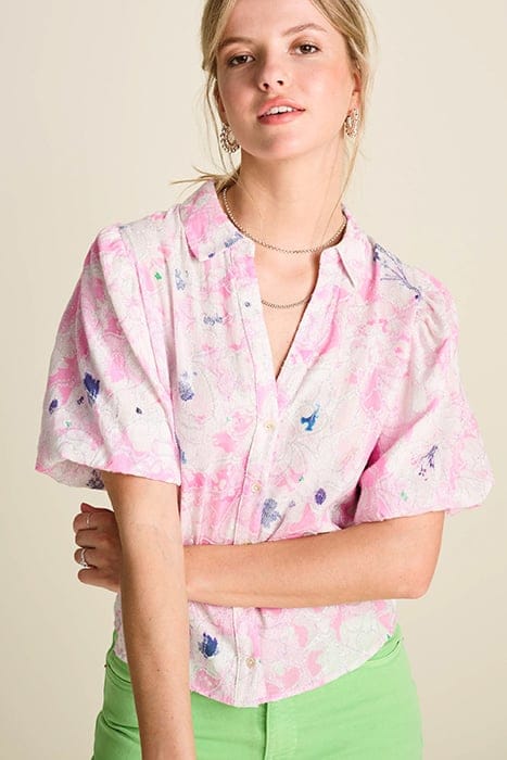BLOUSE - SHINE LILIES PINK PINK 5