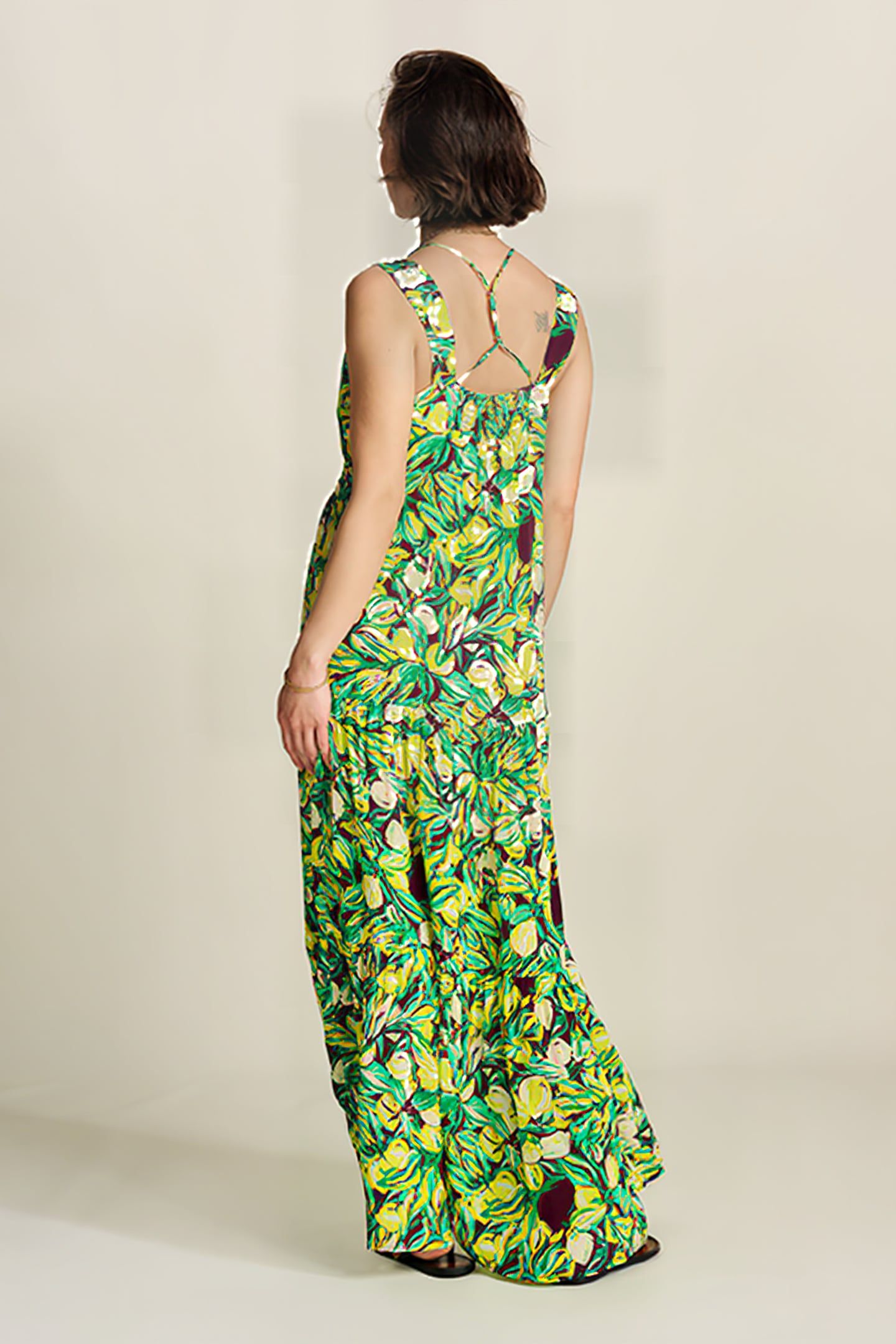 DRESS - STRAP LEMON TREE YELLOW 2