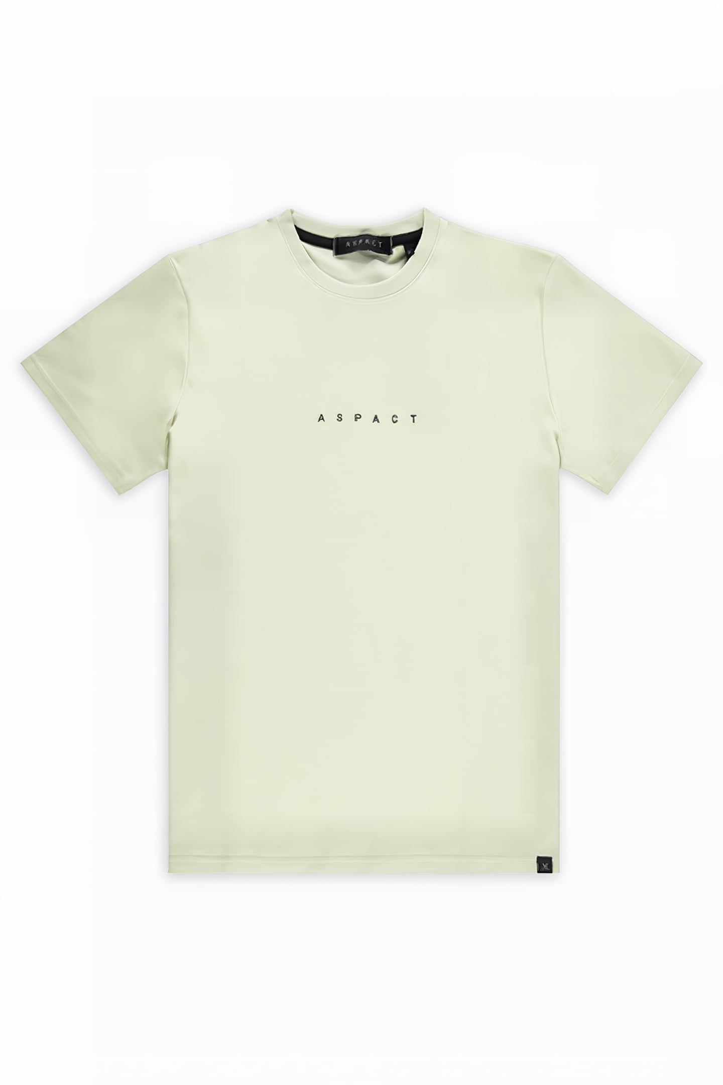 EMBROIDERY TEE AQUA 1