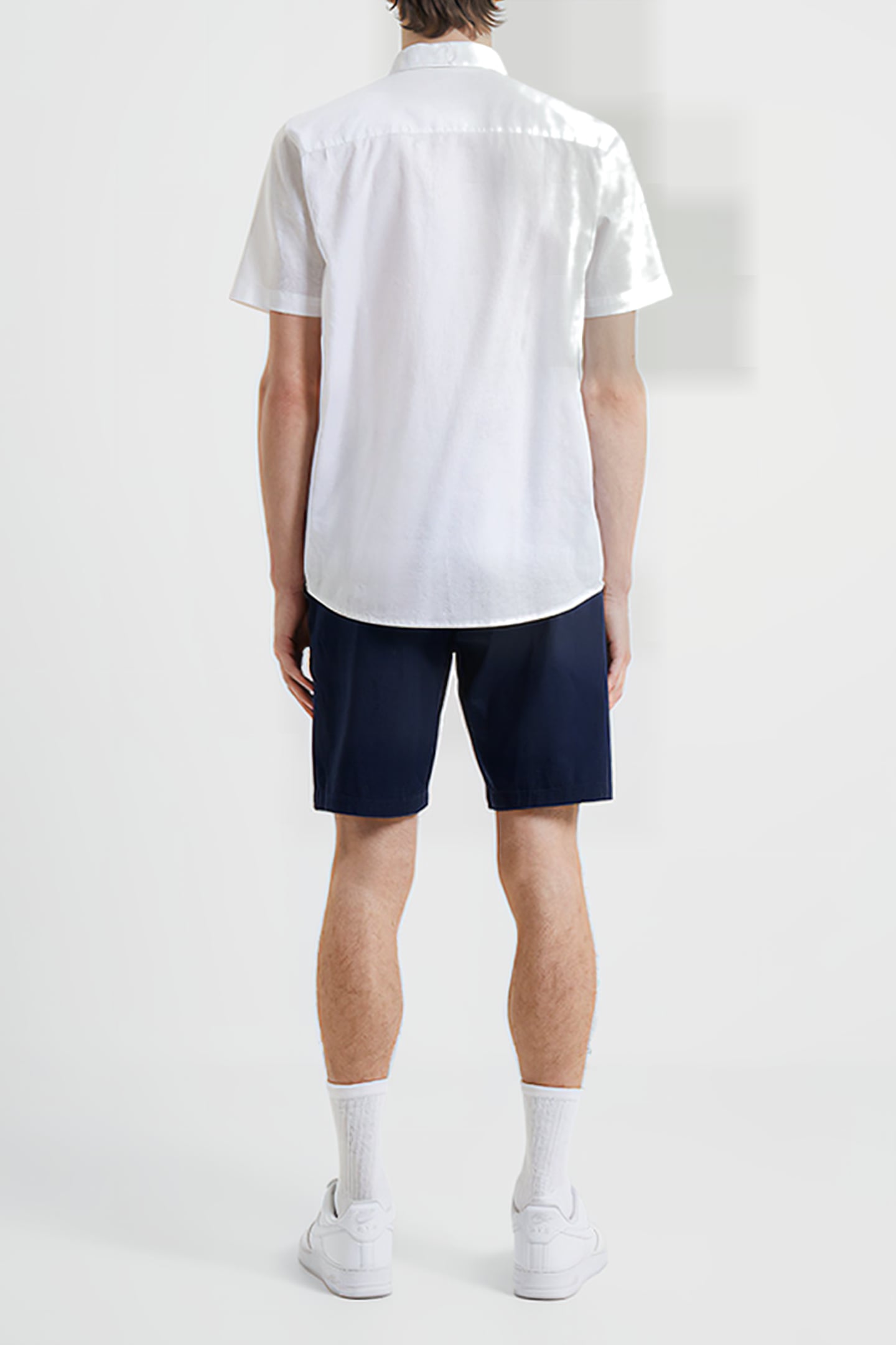 LINEN 55 SS WHITE 2