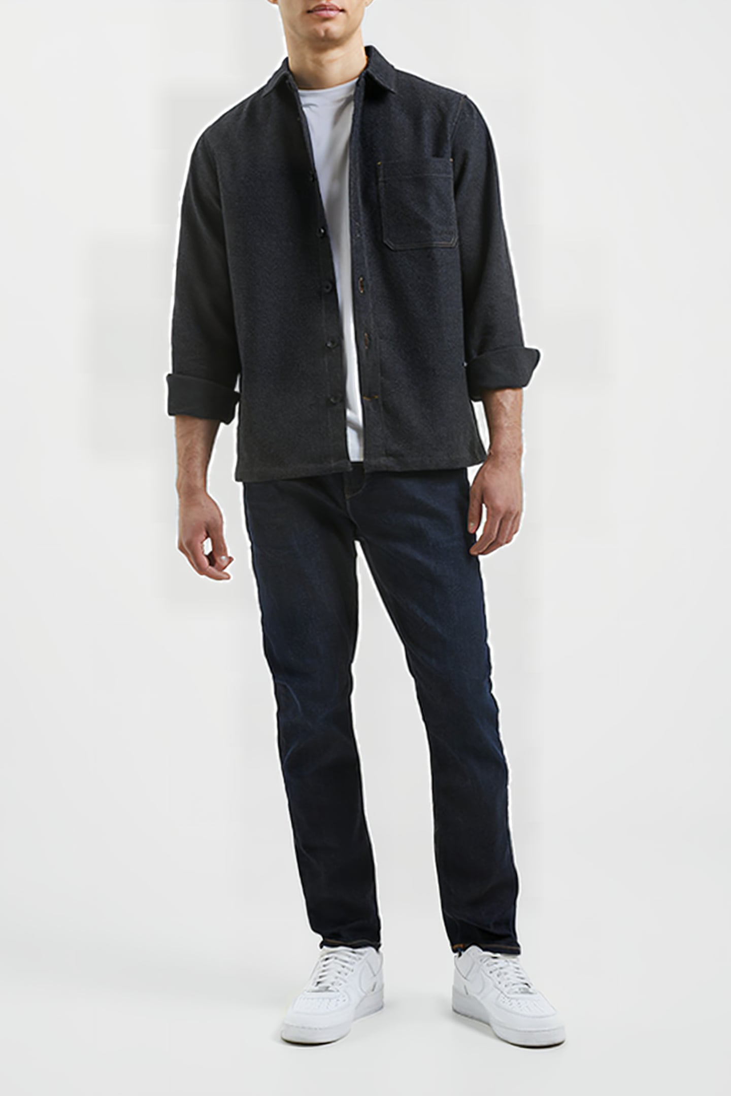 HEAVY MELANGE BLACK 1
