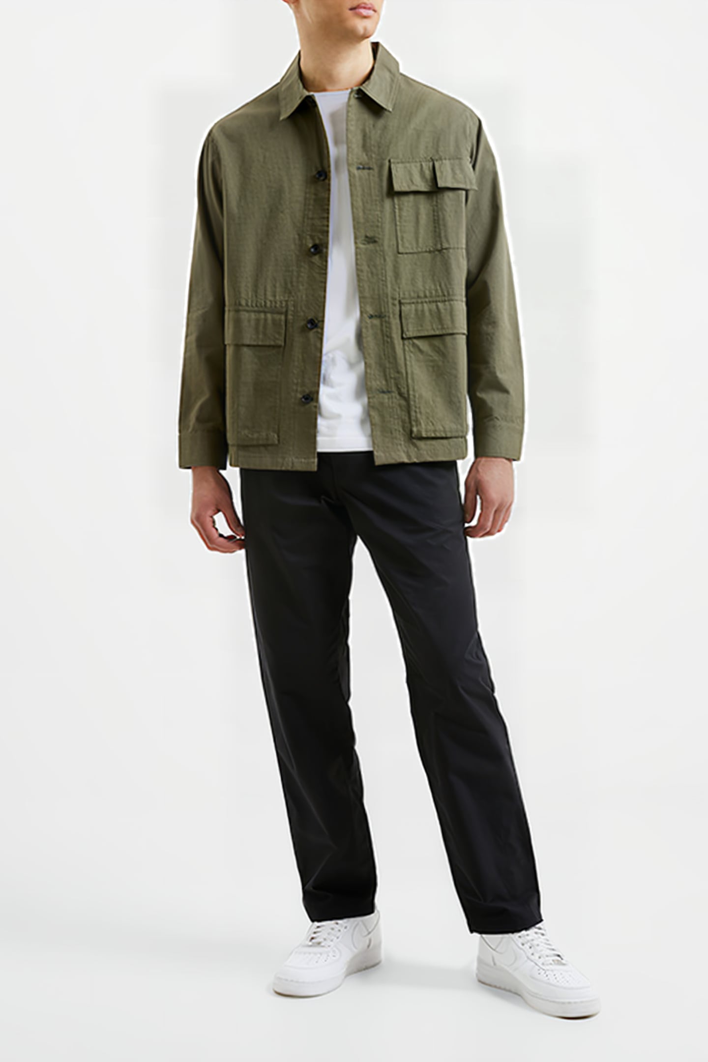 MILITARY OVERSHIRT GREEN 2