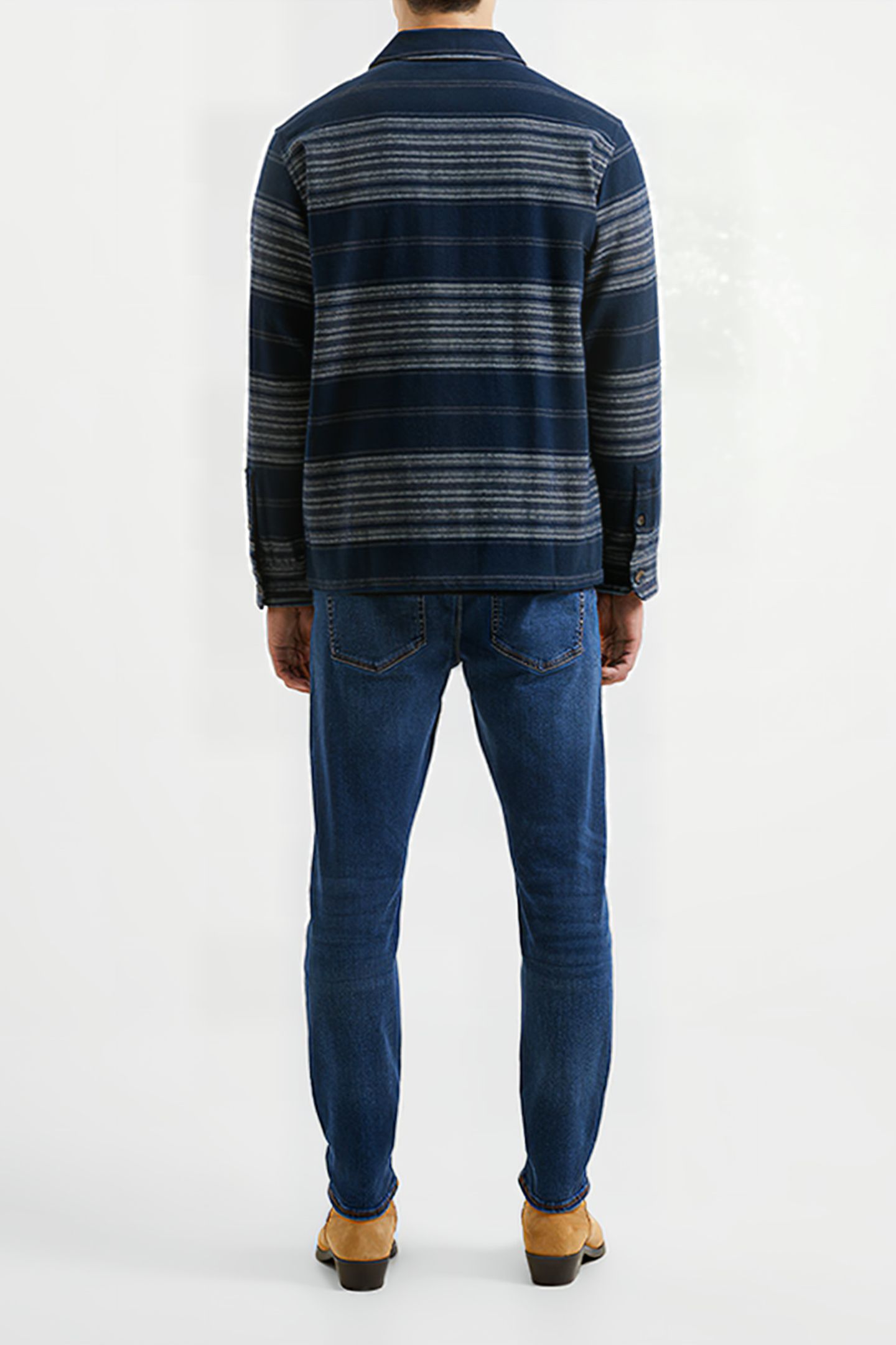 HEAVY TWILL STRIPE BLUE 3