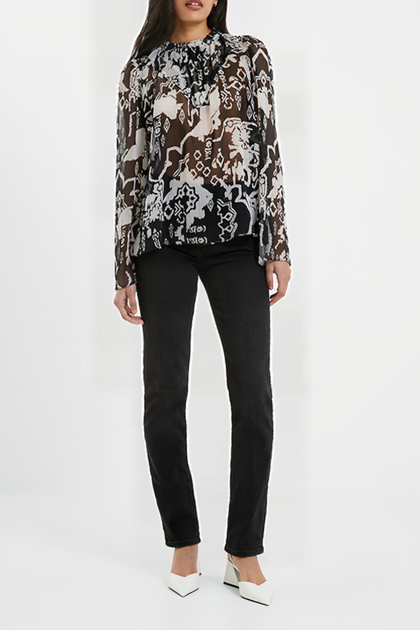 DEON HALLIE HIGH NK POPOVER BLACK 2