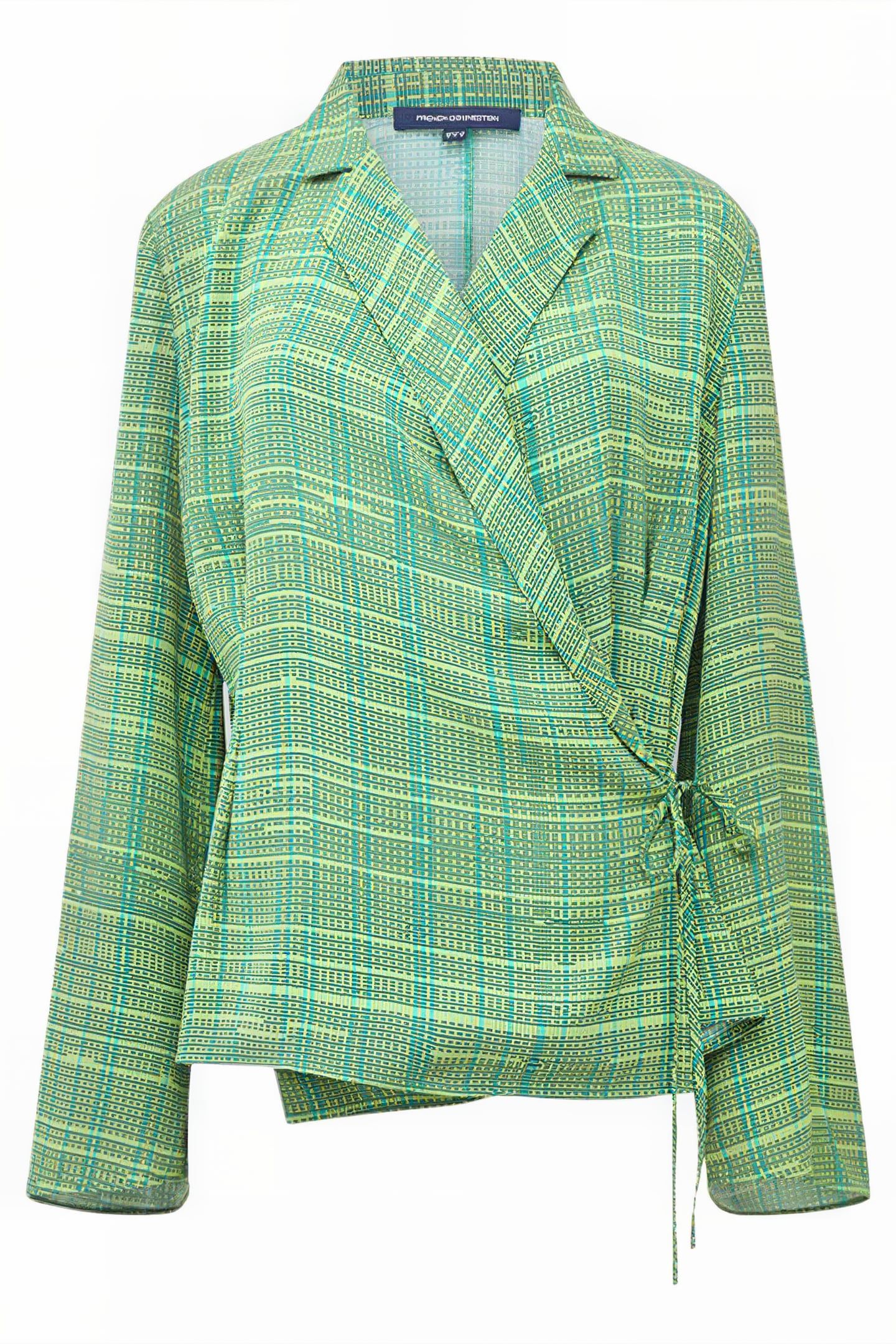 CARMEN CREPE TOP GREEN 4