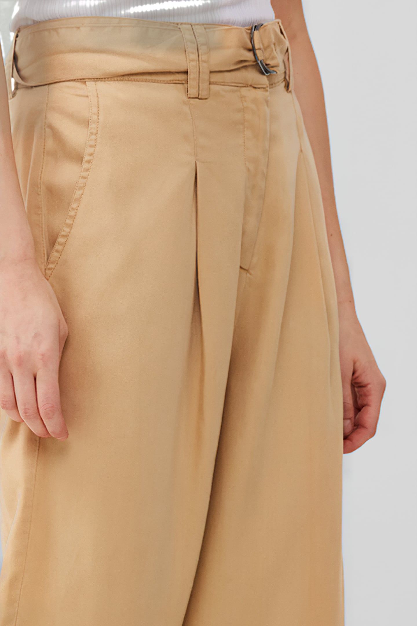 ELKIE TWILL TROUSER BROWN 4