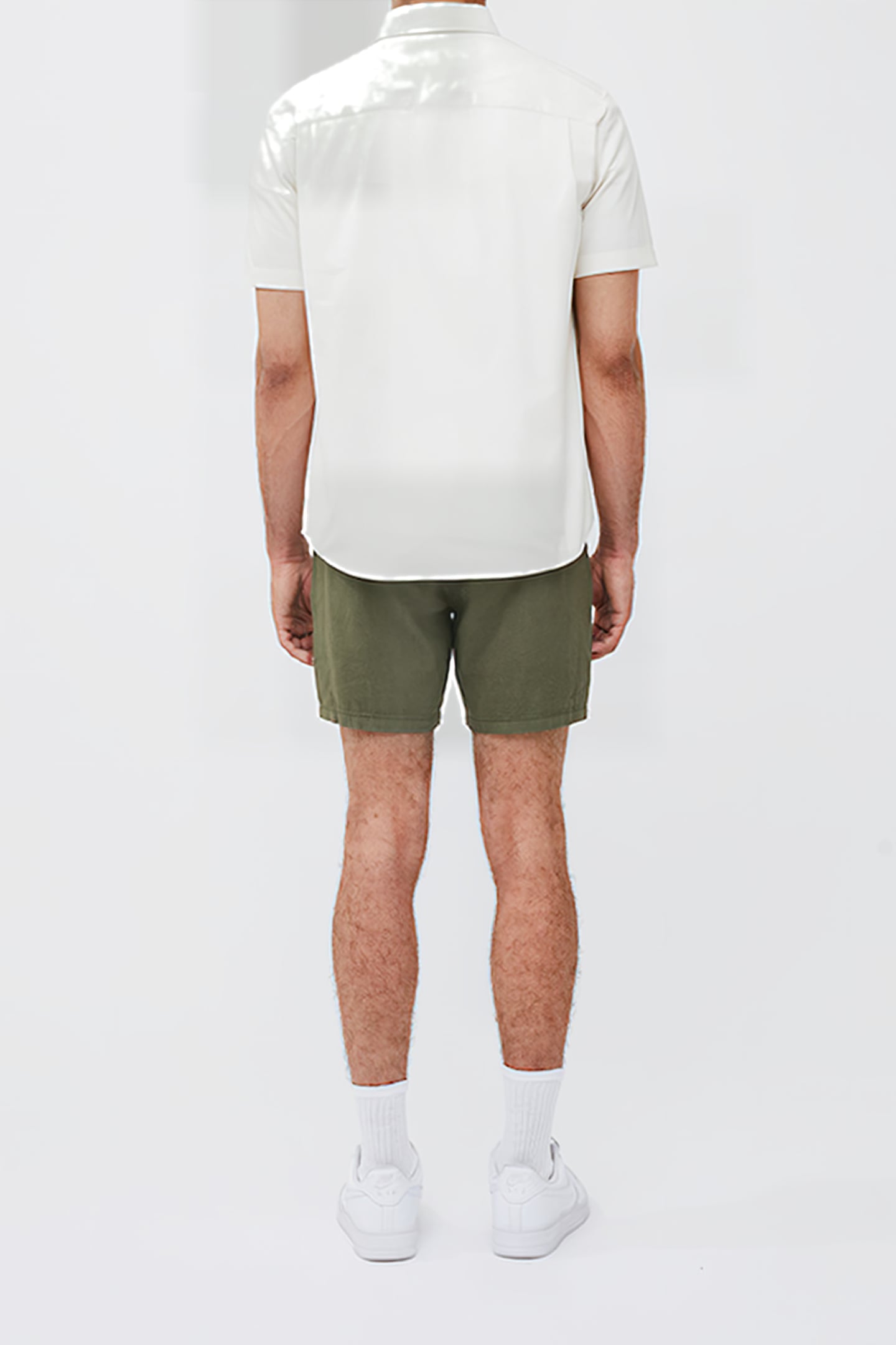 SHORT SLEEVE OXFORD SHIRT WHITE 2