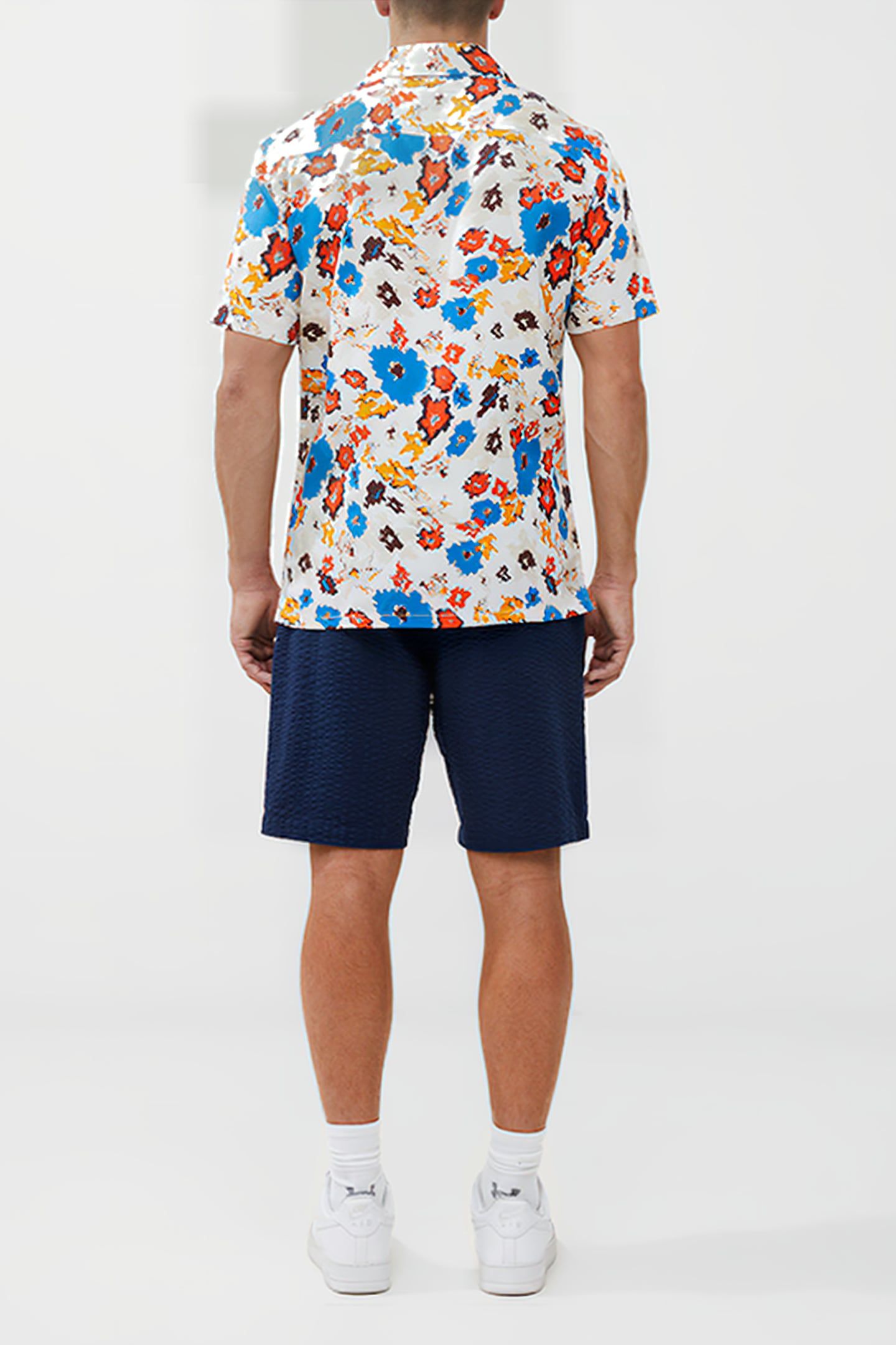 REVER COLLAR PRINT SHIRT MISC. 3