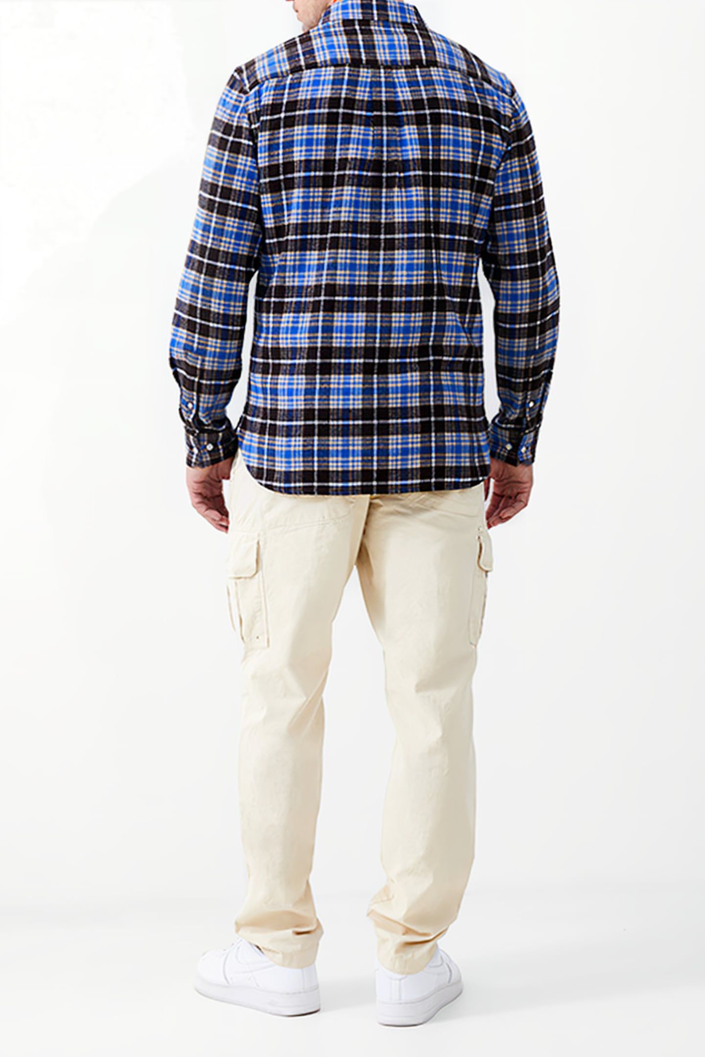 FLANNEL REGULAR FIT SHIRT ZERM BLUE 3