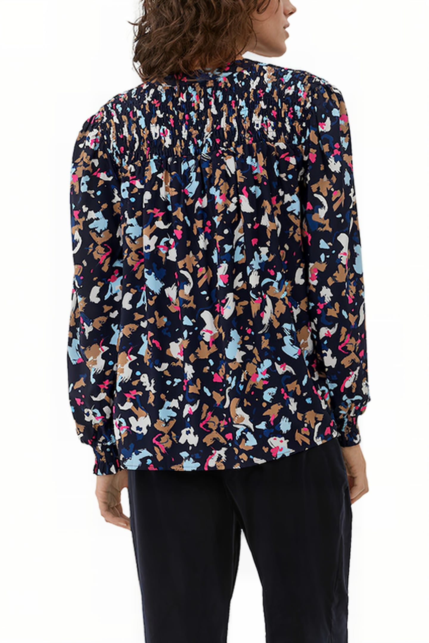 S.OLIVER BLOUSES MARINE BLUE 2