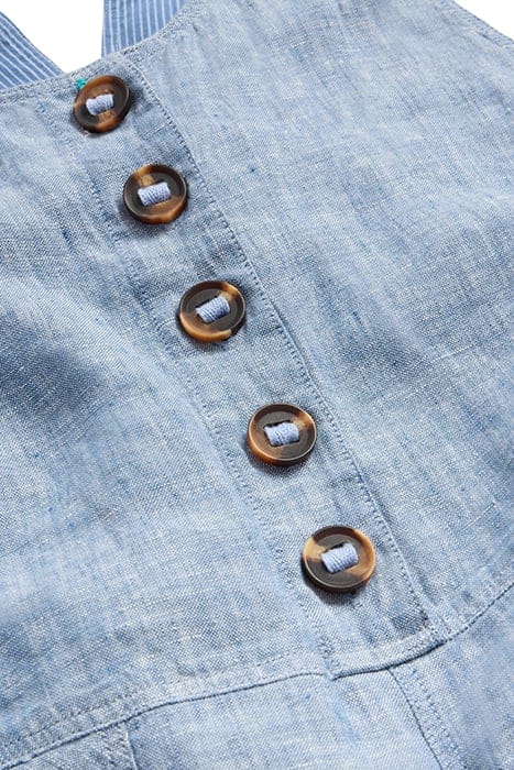 VIOLA LINEN DUNGAREE CHAMBRAY BLUE 3