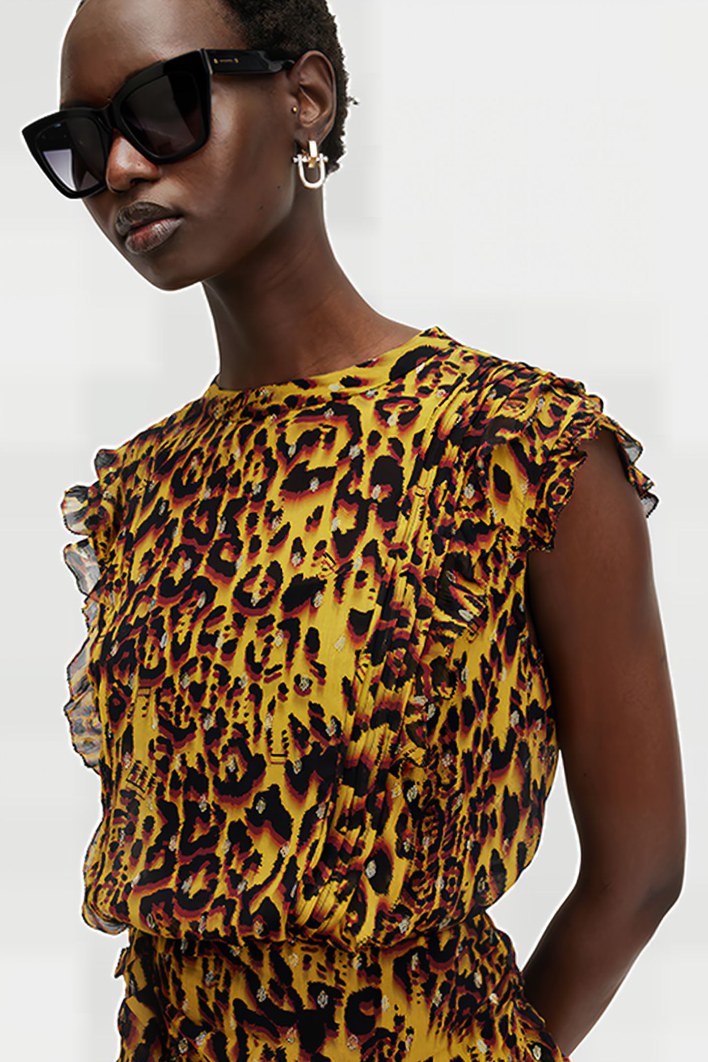 HALI DRESS TERESA DEEP YELLOW 7