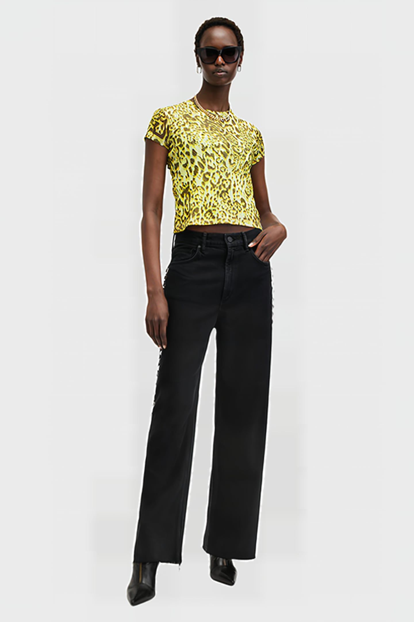 ELLIE MESH TEE TERESA LIME GREEN 3