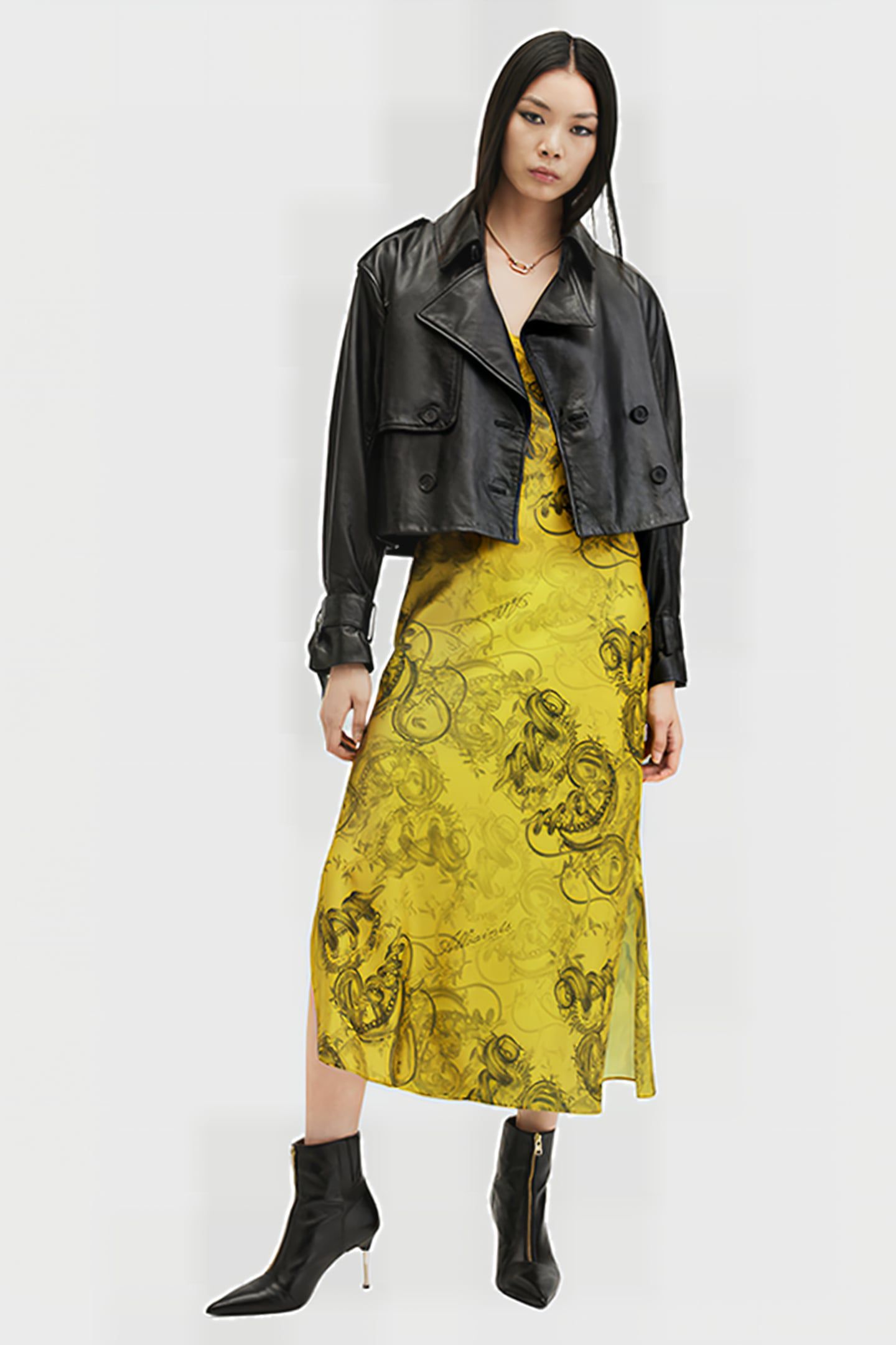TIANA DRESS HELENA GOLD YELLOW 5